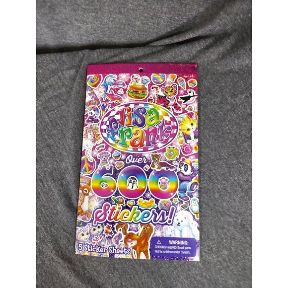 Lisa Frank Over 600 Stickers Original Version Sticker Pad - Picture 1 of 6
